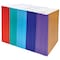 Better Office Products Kraft Notebooks, Colored Spines, 8.3in.x5.5in. A5 Size, 60 Blank White Pages, 80gsm, Soft Cvr, 50PK 25032 - alternate 1